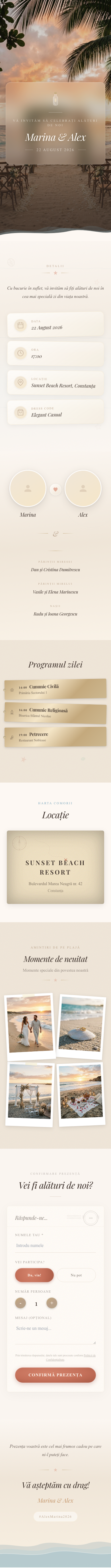 Sandy Vows — mobil