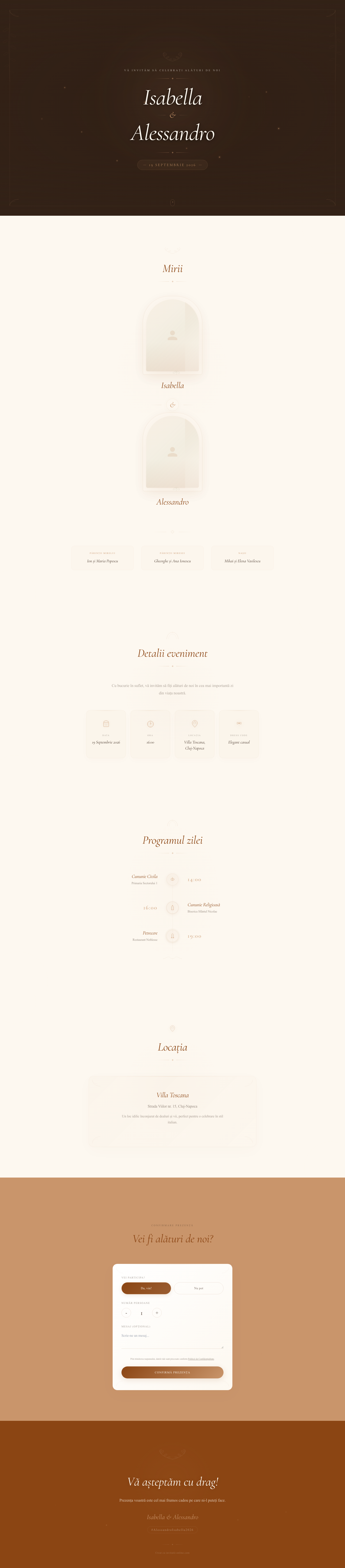 Tuscan Romance — desktop