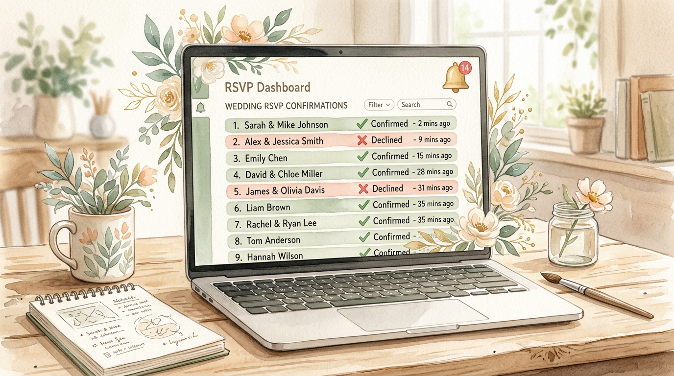 Notificări confirmare prezență