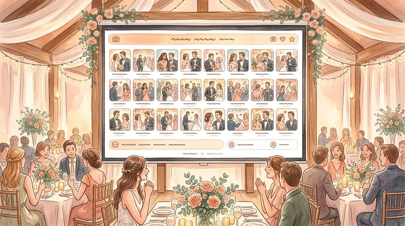 Perete live cu fotografii