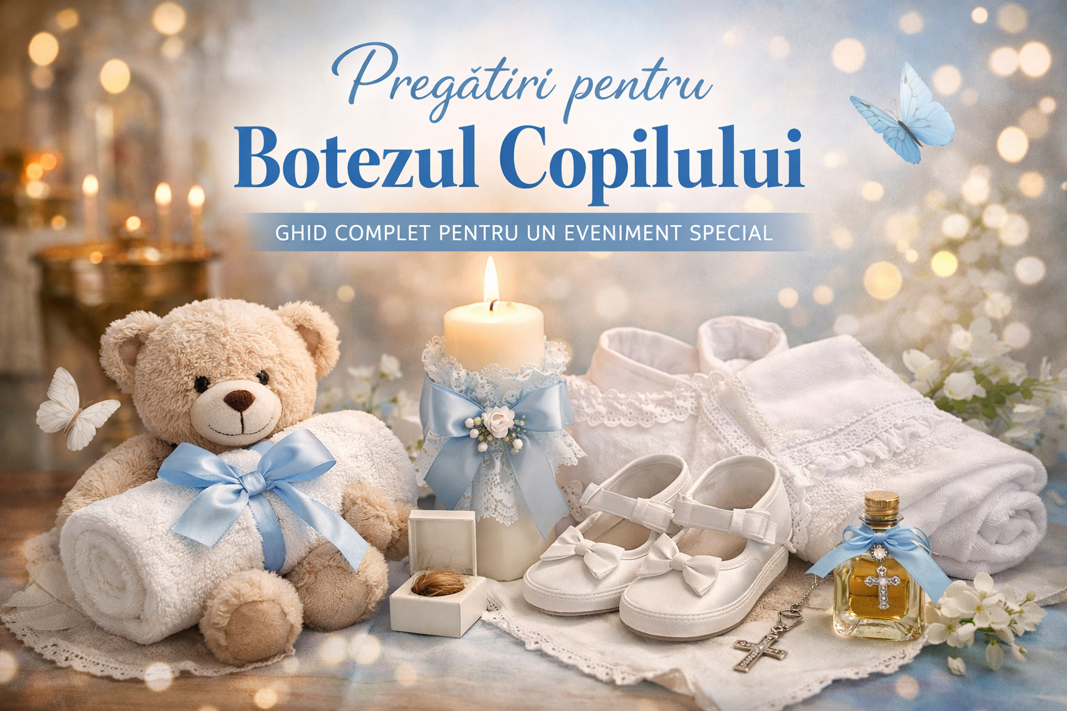 Cum să te pregătești pentru botezul copilului – Ghid complet