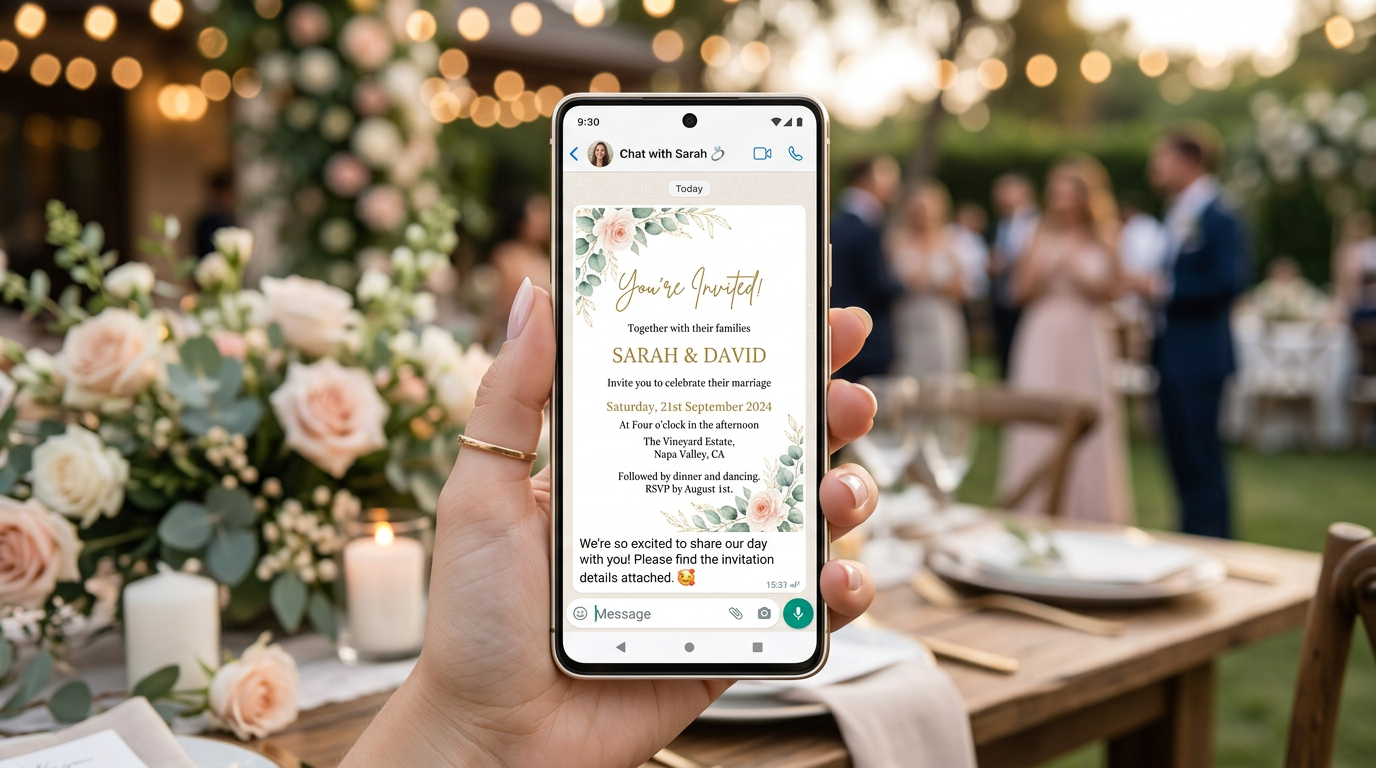 Cum să creezi invitații digitale perfecte pentru nuntă