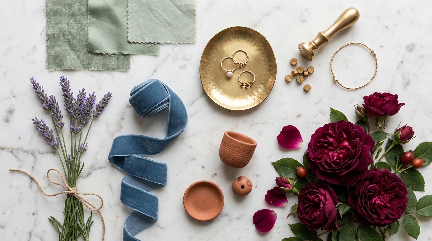 Palete de culori în tendințe pentru evenimente în 2026