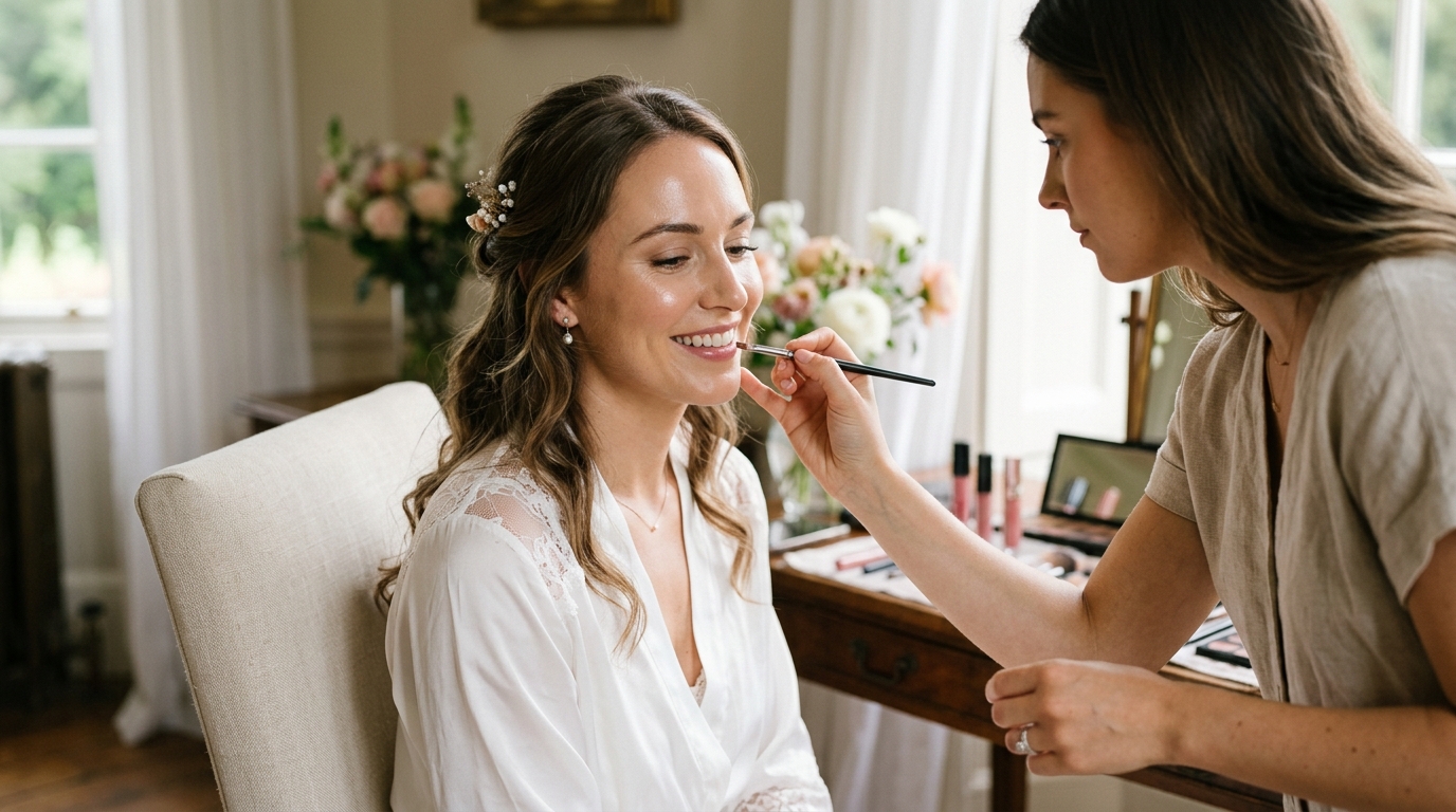Makeup de mireasă natural și luminos: tendințe vara 2026
