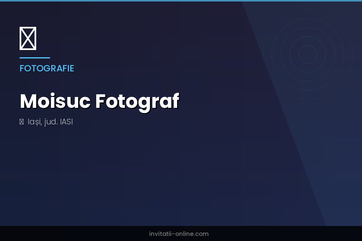 Moisuc Fotograf