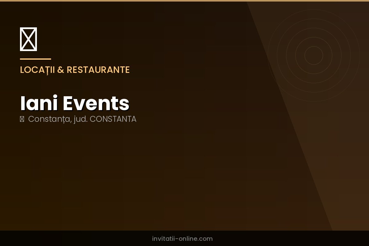 Iani Events