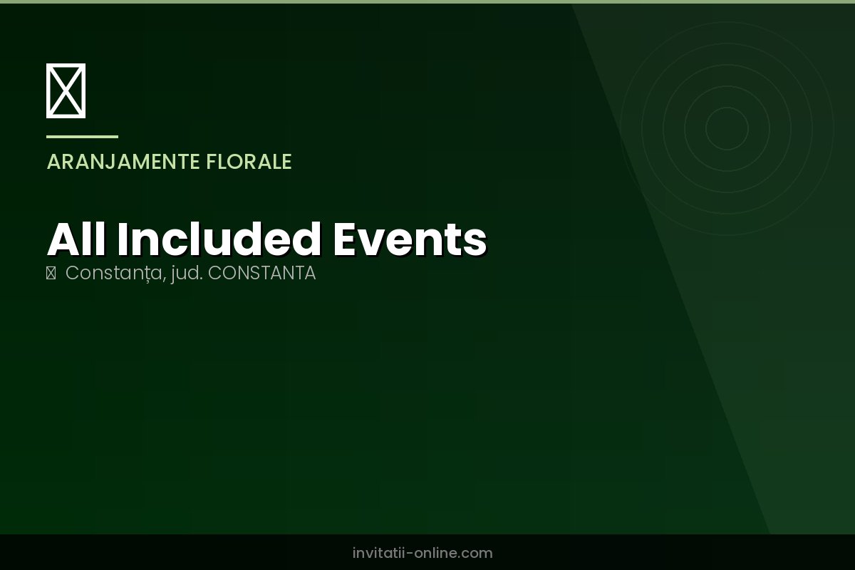 All Included Events