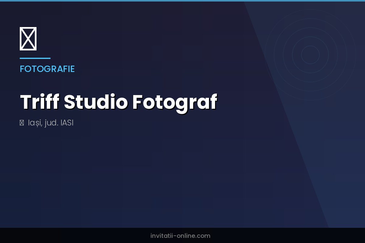 Triff Studio Fotograf
