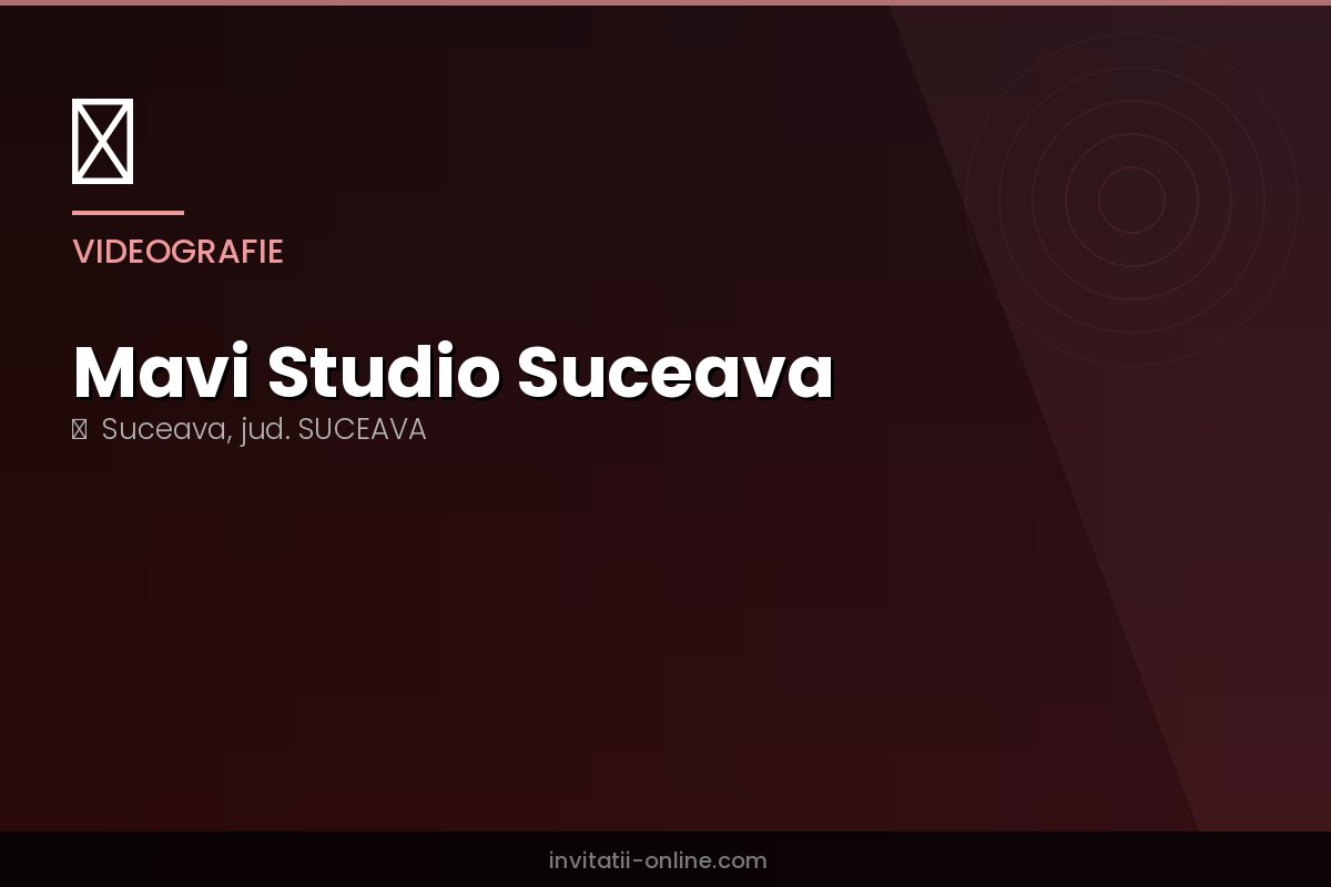 Mavi Studio Suceava